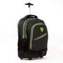 TROLLEY BAG S/BAR LAMBORGHINI BLK/GRN-LMB300-710A