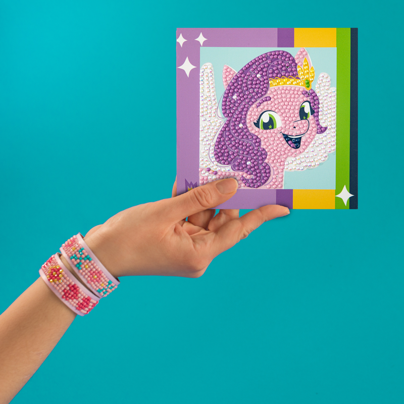 Diamond Dotz DOTZIES But First Sparkle! Diamond Painting - 5.1" x 5.1