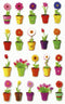 STICKER COOKY FLOWERS-560415