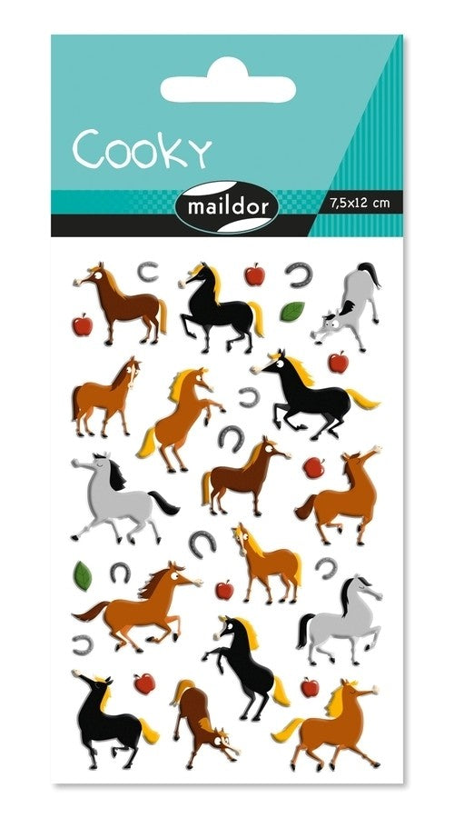 STICKER COOKY HORSES-560353