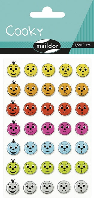 STICKER COOKY SMILIES-560355