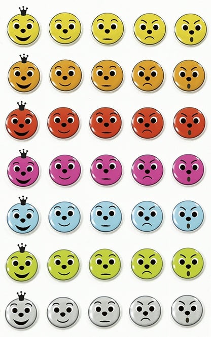 STICKER COOKY SMILIES-560355