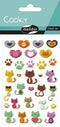 STICKER COOKY HEART & CAT-560500