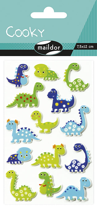 STICKER COOKY DINOSAURES-CY006