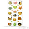 STICKER COOKY CATS HEADS-CY032
