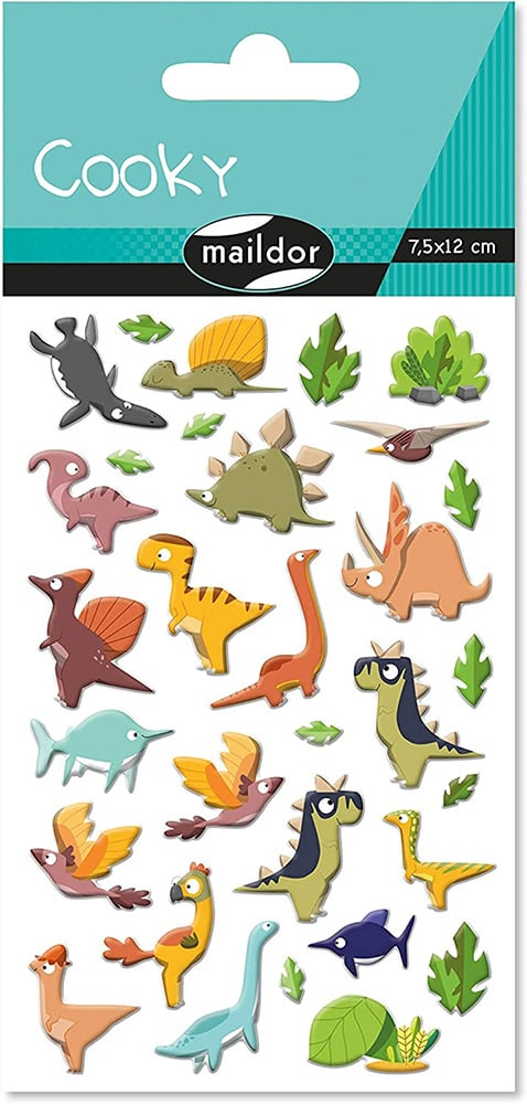 STICKER COOKY DINOSAURES-CY137