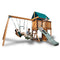 Mount Peak - Logan Swing Set & Playhouse with balcony - MP76142