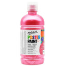MONT MARTE POSTER PAINT 500ML METALLIC HOT PINK-MPST3003