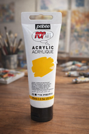 PEBEO-ACRYLIC PAINT 75ML MEDIUM CAD YELLOW HUE