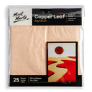 Copper Leaf 14x14cm 25 Sheet-MAXX0023