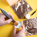 Copper Leaf 14x14cm 25 Sheet-MAXX0023