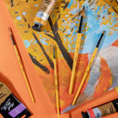 Mont Marte-Brush Set Gallery Acrylic 4Pcs-BMHS0009