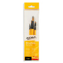 Mont Marte-Brush Set Gallery Acrylic 4Pcs-BMHS0009