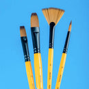Brush Set Galley Acrylic 4 Pieces-BMHS0013