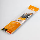 Mont Marte-Brush Set Gallery Acrylic 4Pcs-BMHS0014
