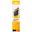 Mont Marte-Brush Set Gallery Acrylic 4Pcs-BMHS0014