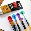 Mont Marte-Brush Set Gallery Acrylic 4Pcs-BMHS0014