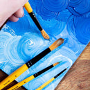 Mont Marte-Brush 4Pcs Set Gallery Acrylic-BMHS0015