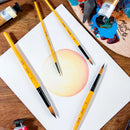 Mont Marte-Brush 4Pcs Set Gallery Acrylic-BMHS0015