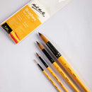 Mont Marte-Brush Set Gallery Acrylic 4 Pieces-BMHS0018