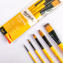 Mont Marte-Brush Set Gallery Acrylic 5 Pieces-BMHS0016