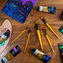 Mont Marte-Brush Set Gallery Acrylic 5 Pieces-BMHS0016