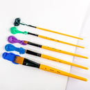 Mont Marte-Brush Set Gallery Acrylic 5 Pieces-BMHS0016