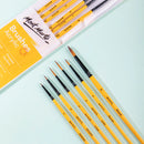 Mont Marte-Brush Set Gallery Acrylic 6Pcs-BMHS0008