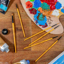 Mont Marte-Brush Set Gallery Acrylic 6Pcs-BMHS0008