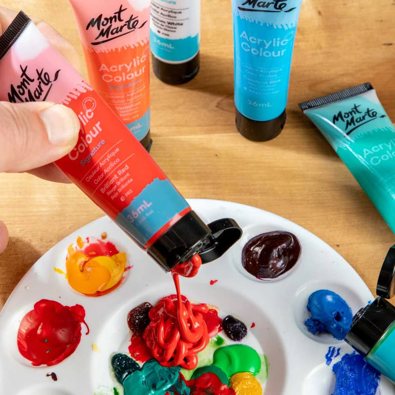 Mont Marte-Acrylic Color 18X36ml-MSCH1836