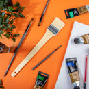 Mont Marte-Brush Long Handle Size 4- MPB0039