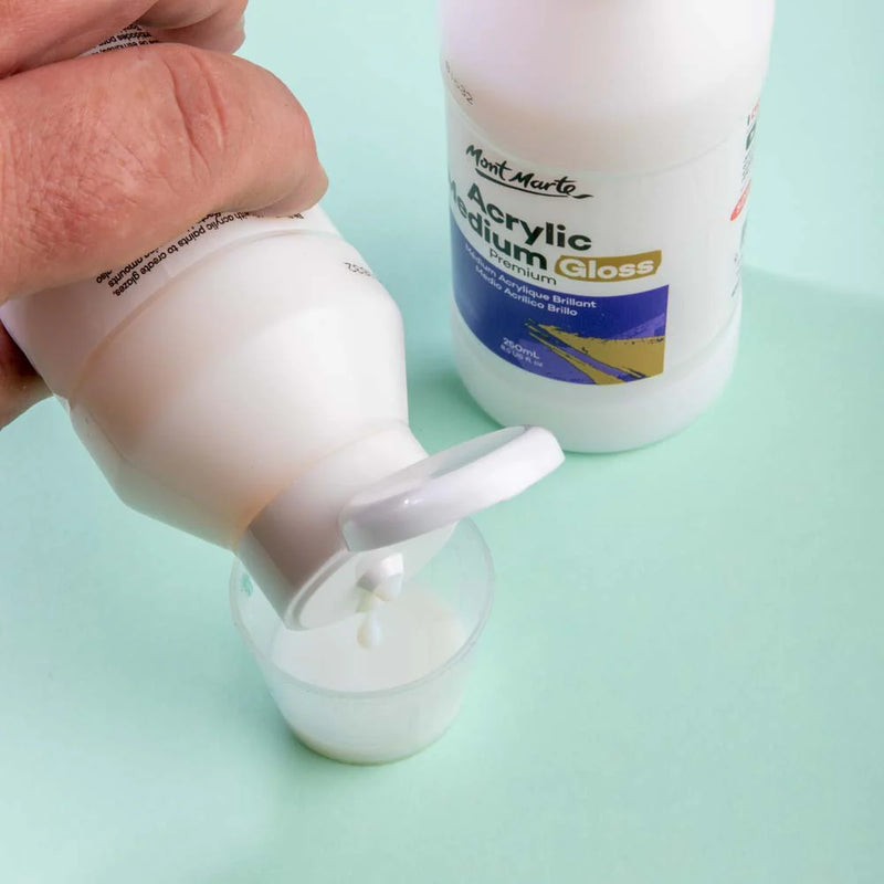 Mont Marte-Acrylic Gloss Medium 135ml-MAMD0001