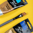 Mont Marte-Brush Taklon Angular 12- MPB0011