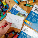 Mont Marte-Canvas Pad A4 280gsm 10 Sheet-CAXX0024