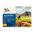 Mont Marte-Canvas Pad A5 280gsm 10 Sheet-CAXX0025