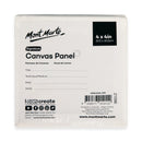 Canvas Board 10.2x10.2cm 5pieces-CMPL1010
