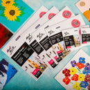 Canvas Board 10.2x10.2cm 5pieces-CMPL1010