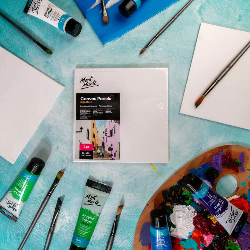 Canvas Board 20.4x20.4cm 2pieces-CMPL2020