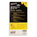 Brush Taklon Detail Liner 5 pieces-BMHS0034