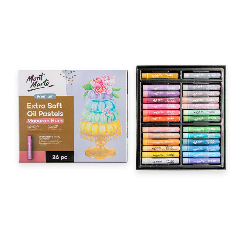 OIL PASTEL EXTRA SOFT 26PCS MACARON  - MMPT0044