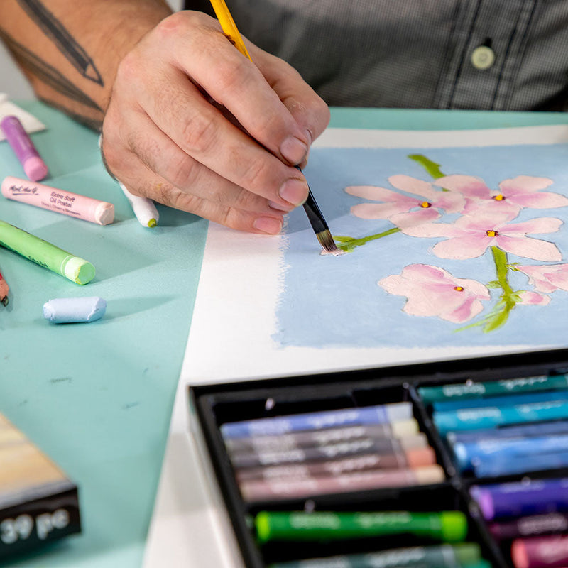 OIL PASTEL EXTRA SOFT 26PCS NATURAL - MMPT0049