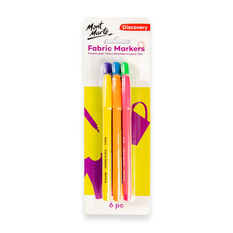 Fabric Markers Discovery 6pc - MMPM0061