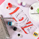 Mont Marte-Fabric Paint 12 Color x 20ml-PMHS0076