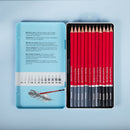 Mont Marte-Graphite Pencil 12 Pcs-MPN0114
