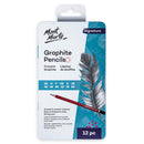 Mont Marte-Graphite Pencil 12 Pcs-MPN0114