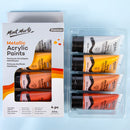 Mont Marte-Acrylic Paint Metallic 4X50ml Set-PMHS0012