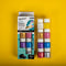 Mont Marte Metallic Fabric Paints Signature 8pc x 20ml - PMHS0083