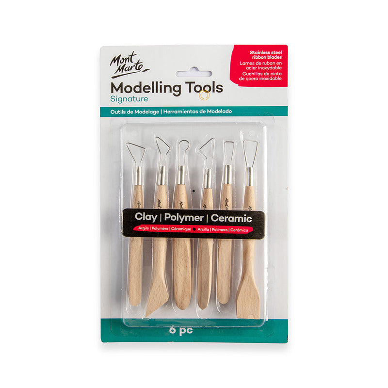 Mont Marte-Single End Tools for Clay Modelling-MMSP0004