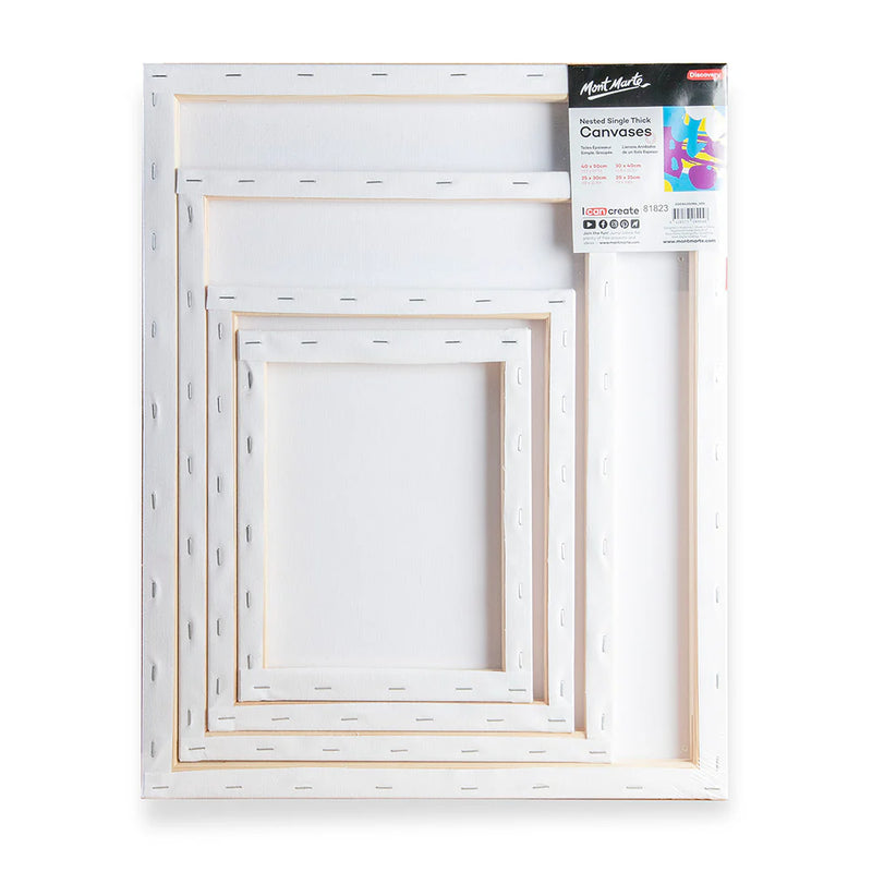 MONT MARTE CANVAS STRECHED COTTON 280GM 40X50CM-CDDS4050