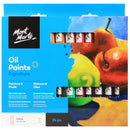 Mont Marte-Oil Color Tube 24 Color X 12ml-PMHS0032